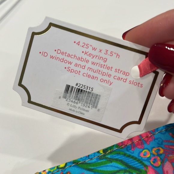 Lilly Pulitzer Snap Card Case - Picture 5 of 5